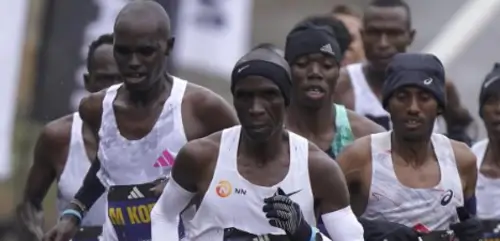 Boston Marathon men elite Kenya vs Ethiopia