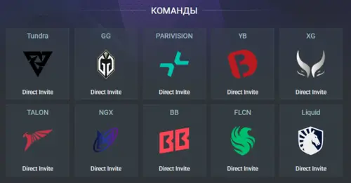 Участники BLAST Slam II