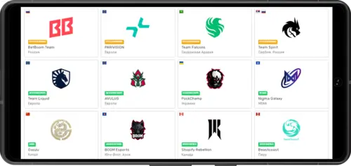 Участники ESL One Bangkok 2024 на Betteam.pro