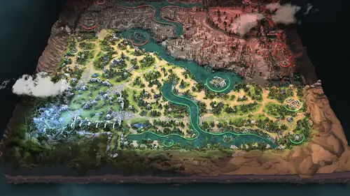 Вольные воды на карте Доты