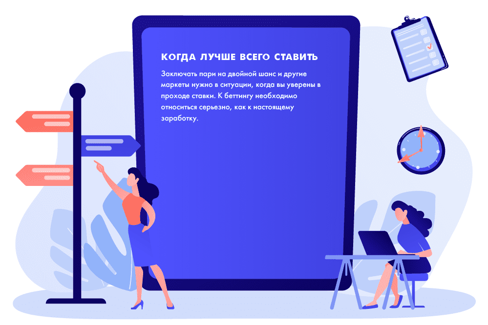 Когда лучше не ставить двойной шанс в 1xstavka