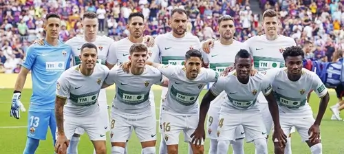 Футболисты клуба Эльче