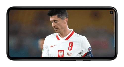 Лидер сборной Польши по футболу Левандовский от betteam.pro