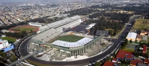 Трасса Автодрома имени братьев Родригес в Мехико