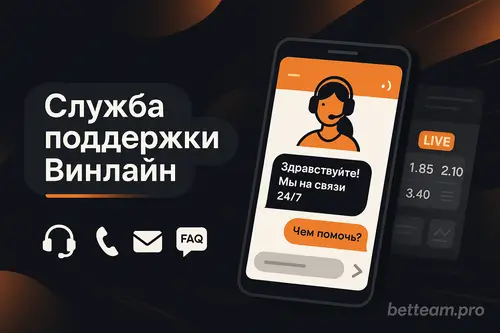 Служба поддержки Winline