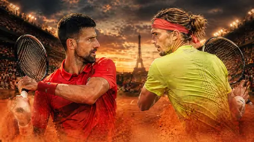 Новак Джокович и Александр Зверев &mdash; претенденты на победу на Ролан Гаррос 2026