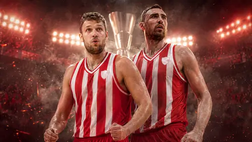 Саша Везенков и Никола Милутинов &mdash; дуэт Олимпиакоса на Финале четырёх 2026