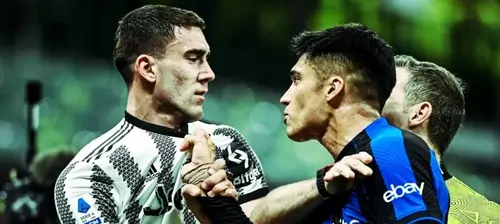 Эмоции в матче Ювентус - Интер