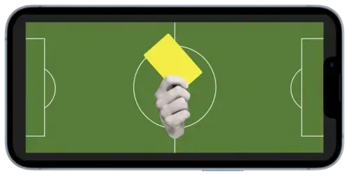 Желтая карточка в футболе на Betteam.pro