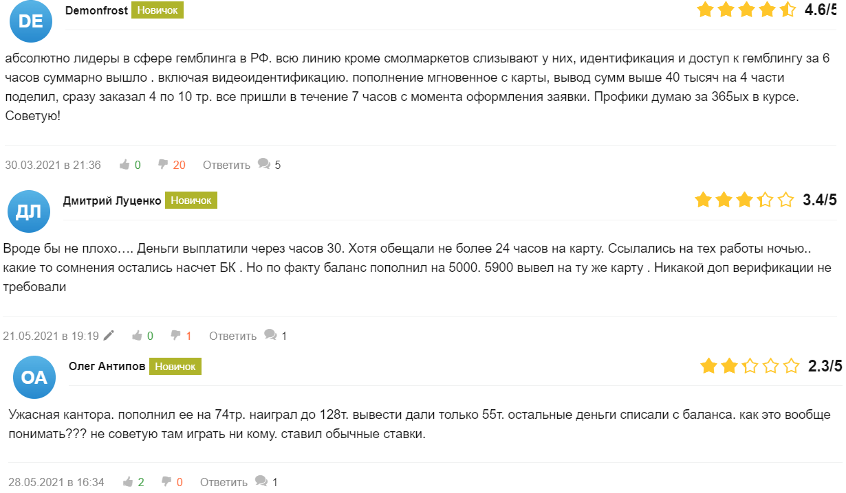 Отзывы и мнения экспертов