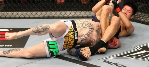 Сабмишен в бое ММА