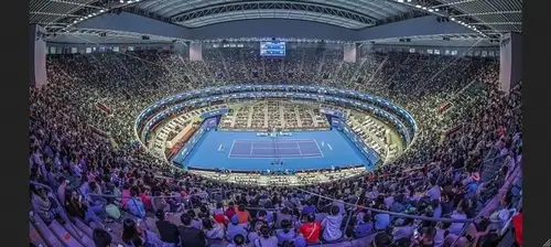 Корт в Пекине