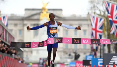 London Marathon route map landmarks