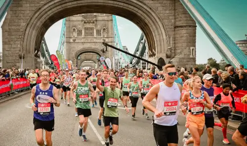 London Marathon busiest spectator areas