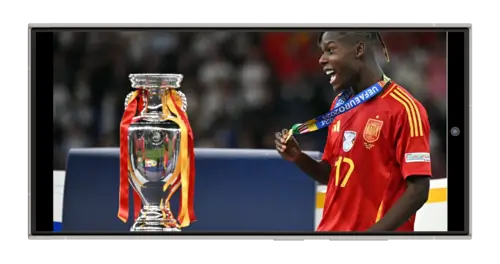 Нико Уильямс и трофей Евро-2024