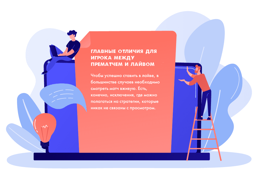 Главные отличия для игрока между прематчем и лайвом