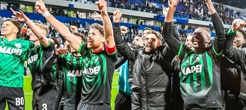 Сассуоло празднует выход в элитный дивизион