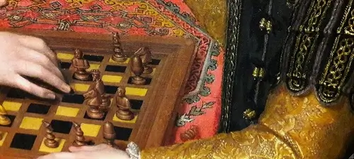 Шахматная партия Ангиссола, 1555