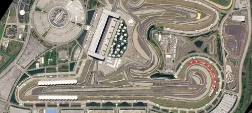 Трасса на Международном автодроме Шанхая