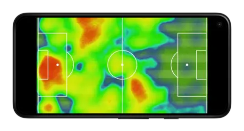 Тепловая карта в футболе