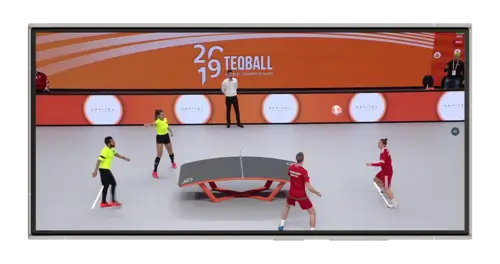 Так выглядит игра в текбол