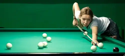 Тренировка в бильярде