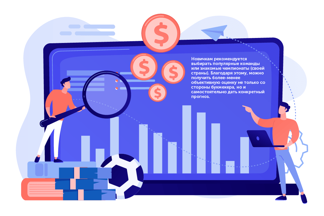 Примеры ставок на несколько событий в футболе betteam.pro